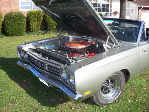 1969 Plymouth Road Runner Convertible By Albert Bohem