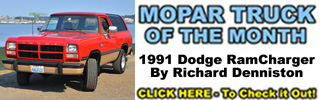Mopar Truck Of The Month - 1991 Dodge Ramcharger 4x4