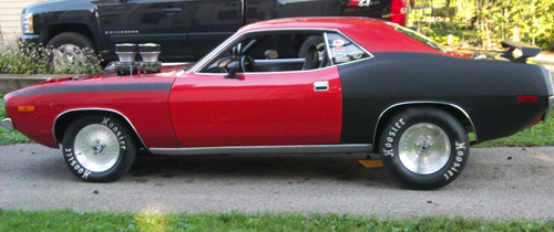 1973 Plymouth Cuda By Alan Marshall