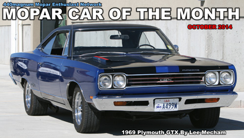 Mopar Car Of The Month October 2014 - 1969 Plymouth GTX