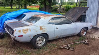 1972 Plymouth Barracuda By Dennis Dunaway