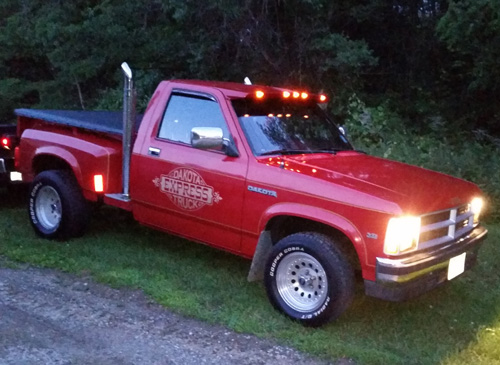 1990 Dodge Lil Red Dakota Pickup By Kurt