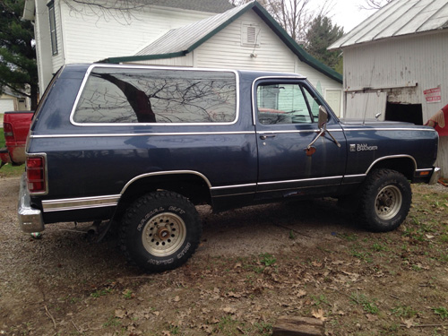 1987 Dodge Ram Charger 4x4 By Nick Ward