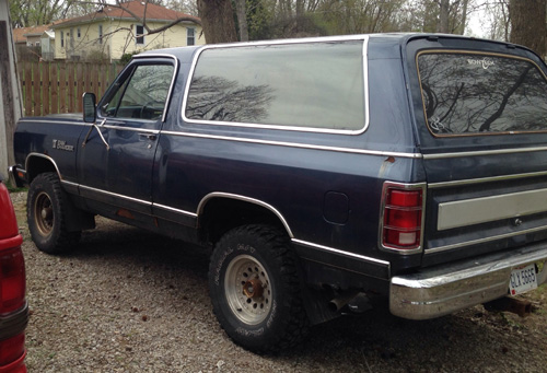 1987 Dodge Ram Charger 4x4 By Nick Ward