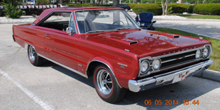 Mopar Car Of The Month - 1967 Plymouth GTX.