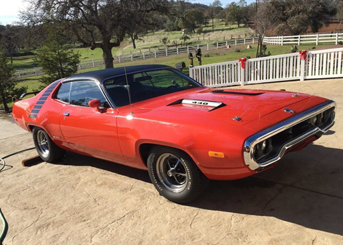 1972 Plymouth Road Runner By John Rusyn