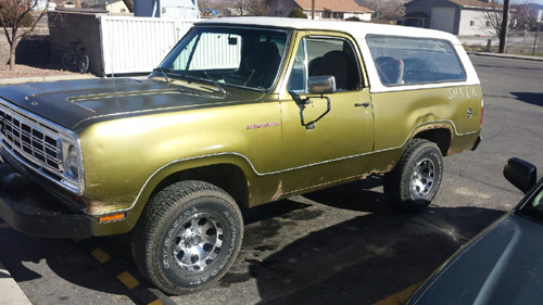 1974 Dodge Ram Charger By Michael Baker - Update