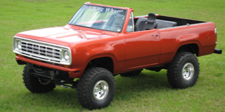 Mopar Truck Of The Month - 1974 Dodge Ram Charger 4x4