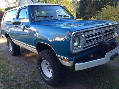 1976 Plymouth TrailDuster 4x4 By Jim Kapp