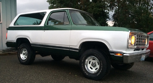 1977 Dodge Ramcharger By Michael - Update