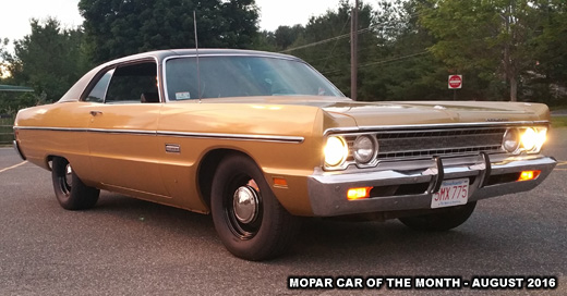 Mopar Car Of The Month August 2016: 1969 Plymouth Fury 3.