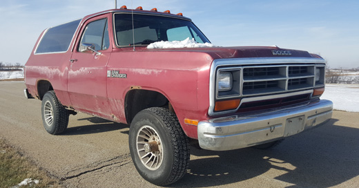 1987 Dodge Ram Charger By Chris