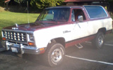 1984 Dodge Ram Charger 4x4