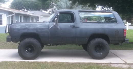 1990 Dodge RamCharger 4x4 By Bart