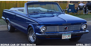 Mopar Car Of The Month - 1964 Plymouth Valiant V200 Convertible