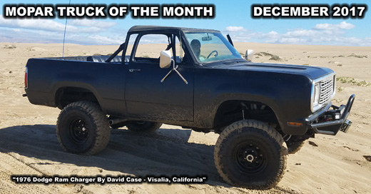 Mopar Truck Of the Month For December 2017.