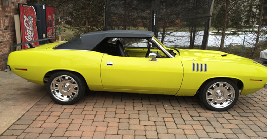 1971 Plymouth Cuda Convertible By Robert Power image 2.