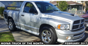 Mopar Truck Of The Month - 2005 Dodge Ram Daytona Truck