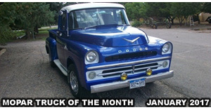 Mopar Truck Of The Month - 1957 Dodge D100 Pickup