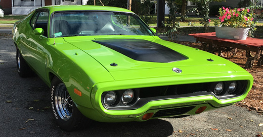 1972 Plymouth Road Runner GTX By Frolland Blanc image 1.
