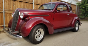 Mopar Car Of The Month - 1937 Plymouth P3 Business Coupe