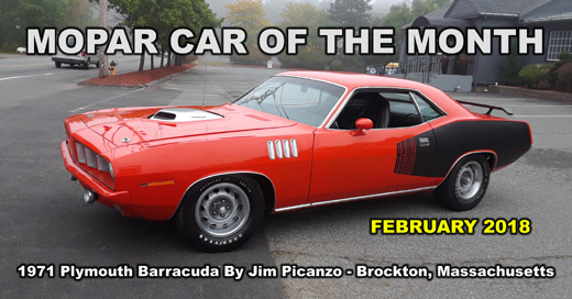 1971 Plymouth Barracuda By Jim Picanzo - Update image 1.