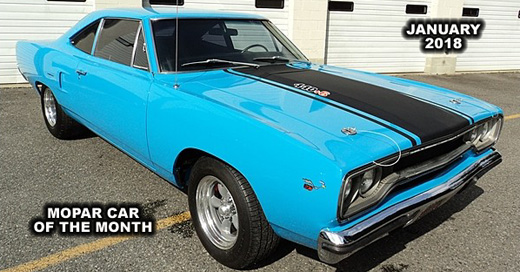 Mopar Car Of The Month - 1970 Plymouth Road Runner.