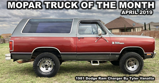 1981 Dodge Ram Charger By Tyler Vanatta image 1.