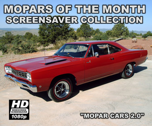 Mopar Cars 2.0 Screensaver