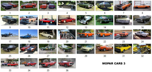 Mopar Cars 3.0 Screensaver