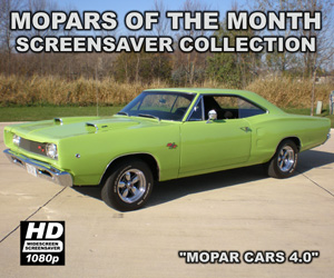 Mopar Cars 4.0 Screensaver