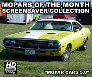 Mopar Cars Screensaver 5.0