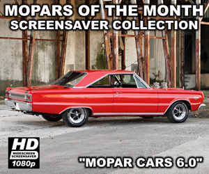 Mopar Cars Screensaver 6.0