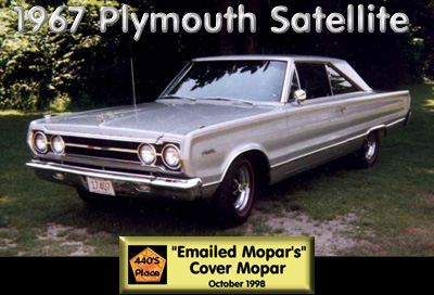 1967 Plymouth Satellite image 1.