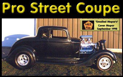1934 Plymouth Coupe Pro Street image 1.