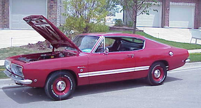 1968 Plymouth Barracuda - Image 1.