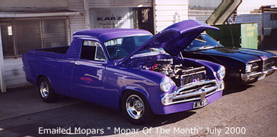 Mopar Of The Month - 1957 Chrysler UTE Custom By Jeff.