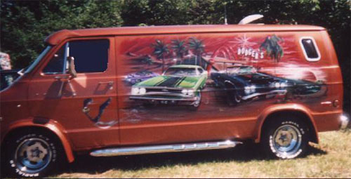 1974 Dodge B100 Street Van By Marcel Jubinville image 1.
