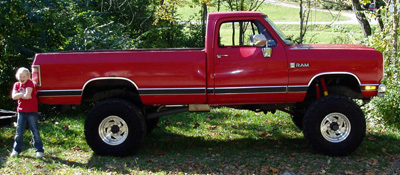 1983 Dodge 4x4 Truck and 1972 Dodge Demon by JT Martin image 2.