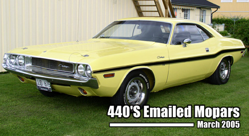 1970 Dodge Challenger.