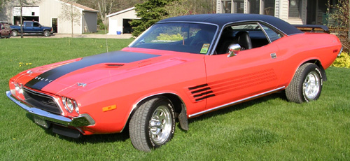 1973 Dodge Challenger and 2005 Dodge Rumble Bee By Zack McKellips image 3.