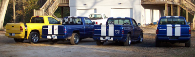 1996 Indy Ram and 2004 Rumble Bee
