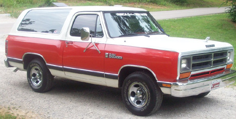 1986 Dodge RamCharger 4x2 By Allen Mansfield