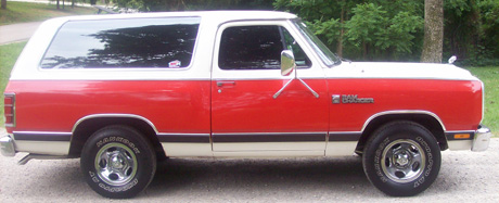 1986 Dodge RamCharger 4x2 By Allen Mansfield