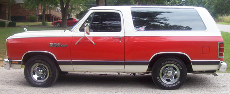 1986 Dodge RamCharger 4x2 By Allen Mansfield