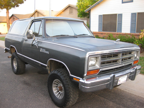 1987 Dodge RamCharger 4x4 by Mike Herod