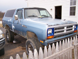 1984 Dodge Ramcharger 4x4 By Billy Franklin