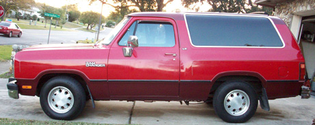 1991 Dodge Ramcharger 4x2 By Neil Skell