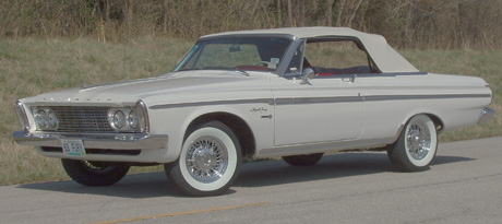 1963 Plymouth Sport Fury Convertible By Herb McCurdy