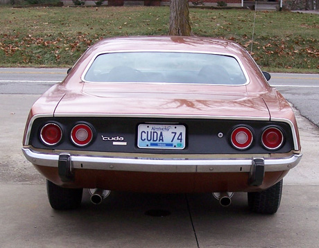 1974 Plymouth Barracuda David Waller